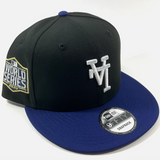 New Era Dodgers 9Fifty Upside LA Adjustable Cap ( Black / Royal)