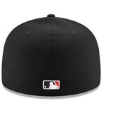 New Era Dodgers 59Fifty Upside LA Fitted Cap  ( Black / White)