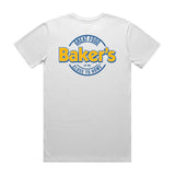 Baker's Classic Logo Tshirt (White)