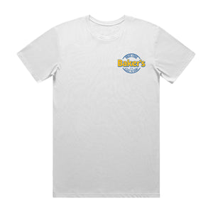 Baker's Classic Logo Tshirt (White)