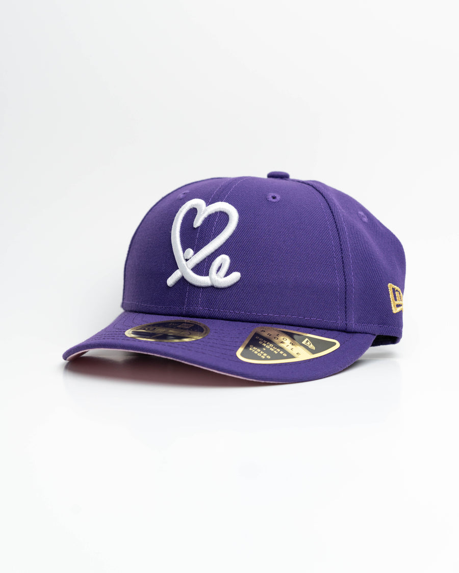 Limited Purple / Pink 1LoveIE New Era Low Profile 59FIFTY Fitted Cap