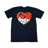 Love Over Hate Heart T-Shirt