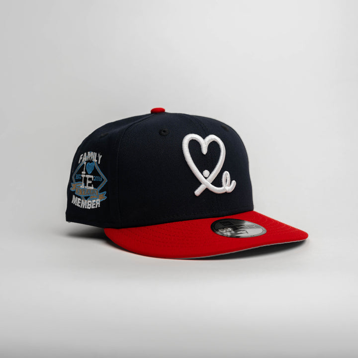 Limited Navy / Red White 1LoveIE New Era 59FIFTY Fitted Cap