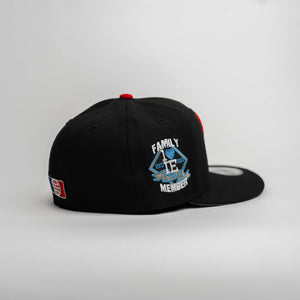 Limited Black / Red 1LoveIE New Era 59FIFTY Fitted Cap