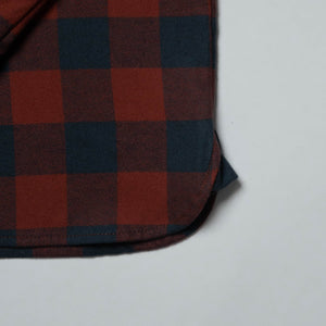 1LoveIE Mens Premium Cut & Sew Flannel (Red & Navy)