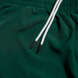 1LoveIE Athletic Shorts (Forest Green / White)