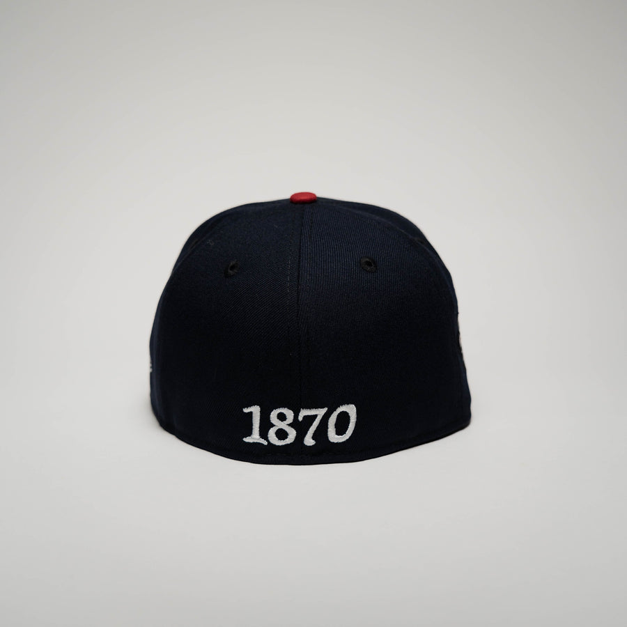 Limited Navy / Scarlet 1LoveIE Raincross New Era 59FIFTY Fitted Cap