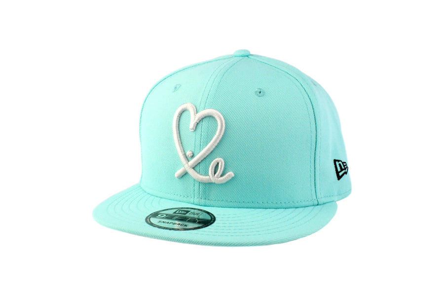 Limited 1LoveIE Tiffany Teal New Era 9Fifty Snapback Hat