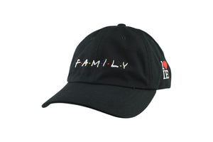 F A M I L Y Dad Hat (Black / White)