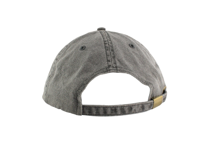 Signature Dad Hat (Charcoal Grey /White)