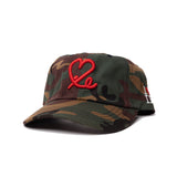 Camo Dad Hat (Red)