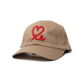 1LoveIE Signature Dad Hat (Sand / Red)