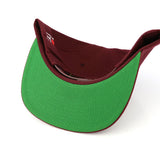1LoveIE Snapback ( Burgundy /Gold)