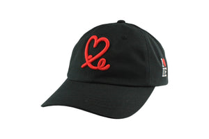 1LoveIE Signature Dad Hat (Black / Red)