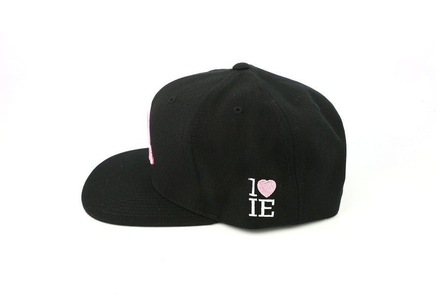 1LoveIE Snapback (Black/Pink)