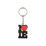1LoveIE Keychain (Silver)