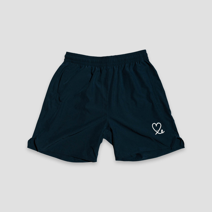 1LoveIE Athletic Shorts ( Navy / White )