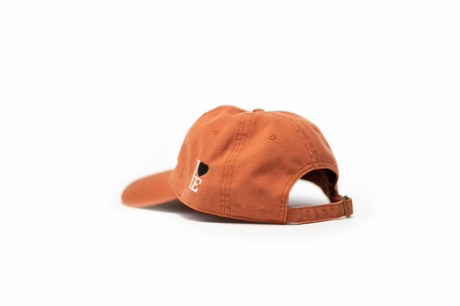 1LoveIE Signature Dad Hat (Burnt Orange / Black)