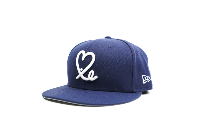 Navy & White 1LoveIE New Era 59FIFTY Fitted Cap