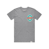 Peace Love Community Seal Shirt (Heather Grey)