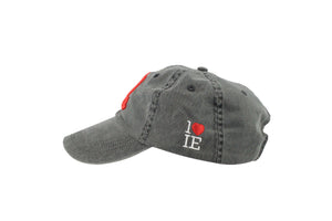 Signature Dad Hat (Charcoal Grey /Red)
