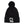Fold Pom Pom Beanie (Black/White)