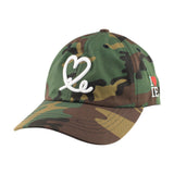 Camo Dad Hat (White)