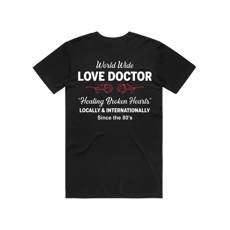 World Wide Love Doctor Tshirt (Black)