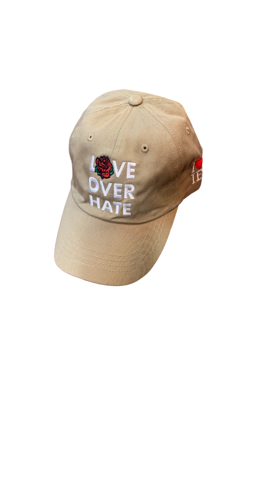 Love Over Hate Dad Hat