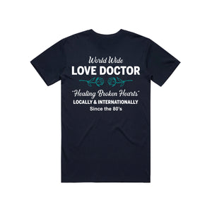 World Wide Love Doctor Tshirt (Navy)