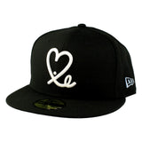 Limited Black & White 1LoveIE New Era 59FIFTY Fitted Cap
