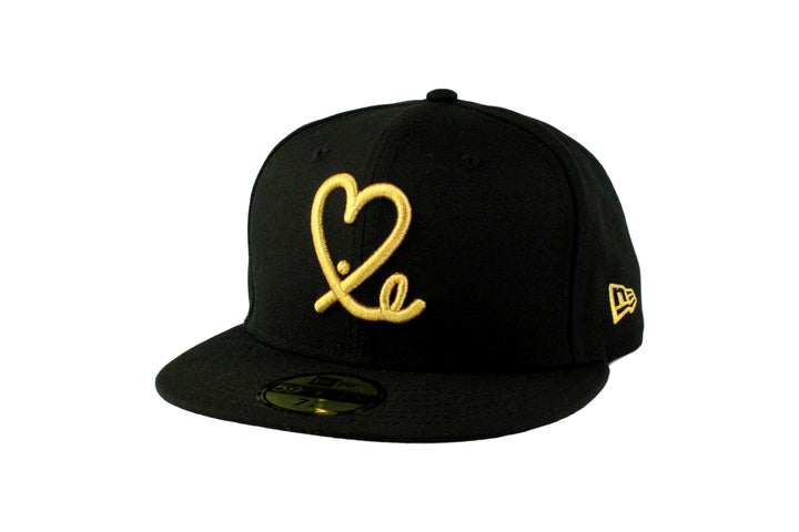 Limited Black & Gold 1LoveIE New Era 59FIFTY Fitted Cap