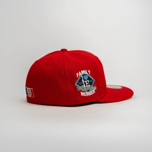 Limited Red / White 1LoveIE New Era 59FIFTY Fitted Cap