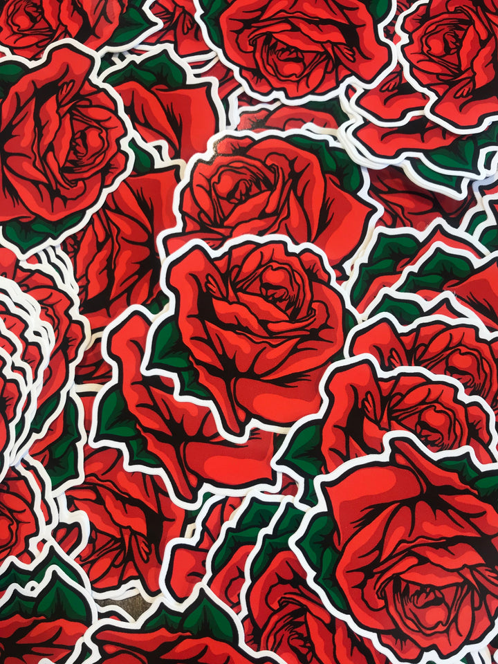 Rose 4Inch Vinyl Sticker